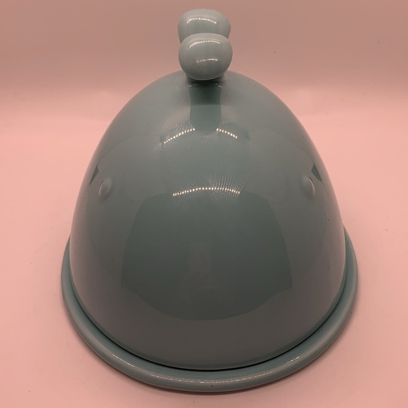 SWEESE Aqua turquoise WHALE covered butter dish! - Picture 4 of 7